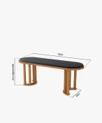 Fagus Bench | 120 x 40 cm - Görsel 4