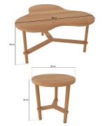 Çark Orta Sehpa Takımı - Görsel 5