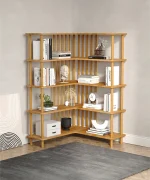 Karanfil Köşe Kitaplık | 90 x 90 cm