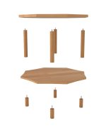 Menekşe Orta Sehpa | 80 x 80 cm - Görsel 3