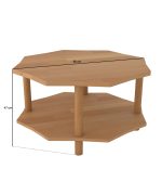 Menekşe Orta Sehpa | 80 x 80 cm - Görsel 4