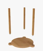 Orla Zigon Sehpa | 44 x 44 cm - Görsel 3