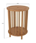 Çiğdem Çok Amaçlı Sepet | 44 x 44 cm - Görsel 4