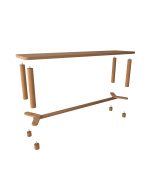 Piyan Bench | 140 x 36 cm - Görsel 3