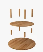 Sirius Orta Sehpa | 84 x 84 cm - Görsel 3