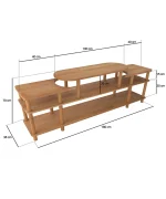 Kaktüs Tv Ünitesi | 180 x 38 cm - Görsel 4