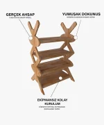 Tavşan Ayakkabılık | 64cm - Görsel 5