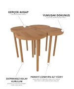 Yonca Orta Sehpa Takımı - Görsel 5