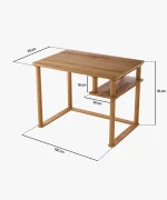 Leor Çalışma Masası | 100 x 70 cm - Görsel 5