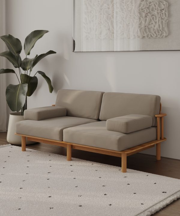 Mera İkili Koltuk | 165cm - Kadife